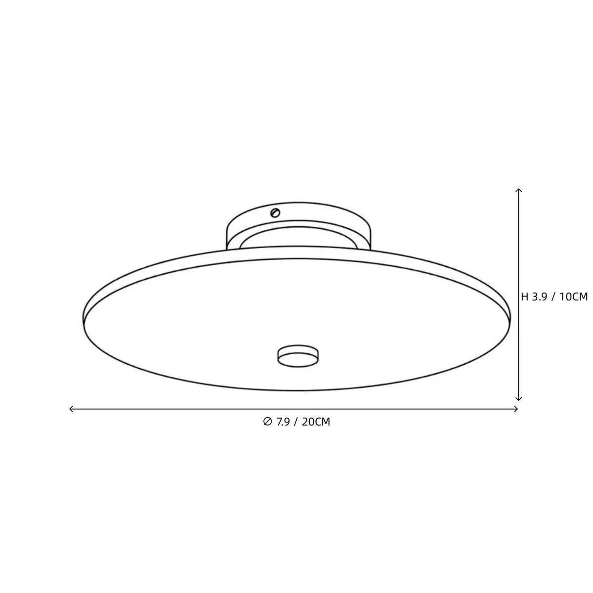 AuraStone Alabaster Flush Mount Light by AUVIELIGHT