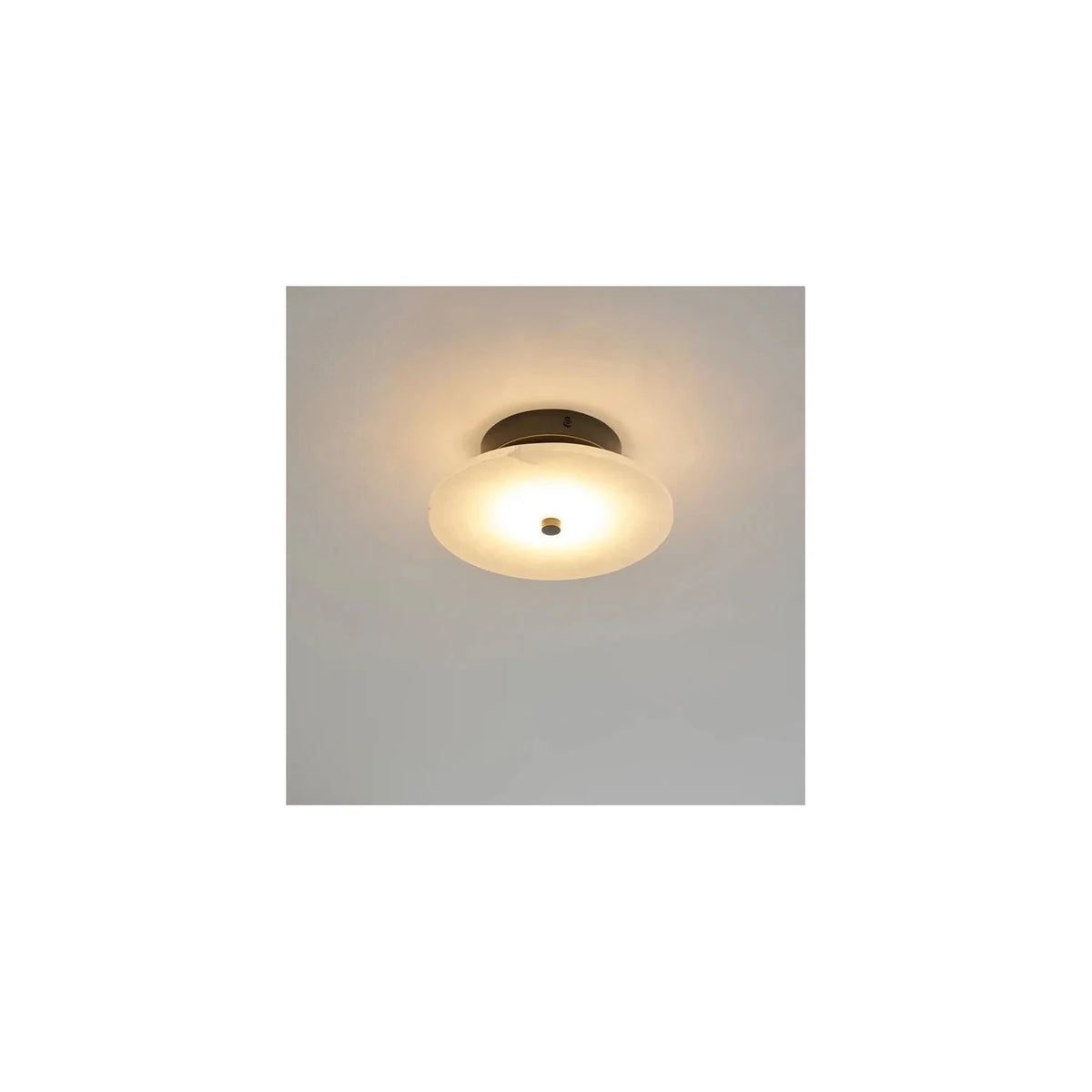 AuraStone Alabaster Flush Mount Light by AUVIELIGHT