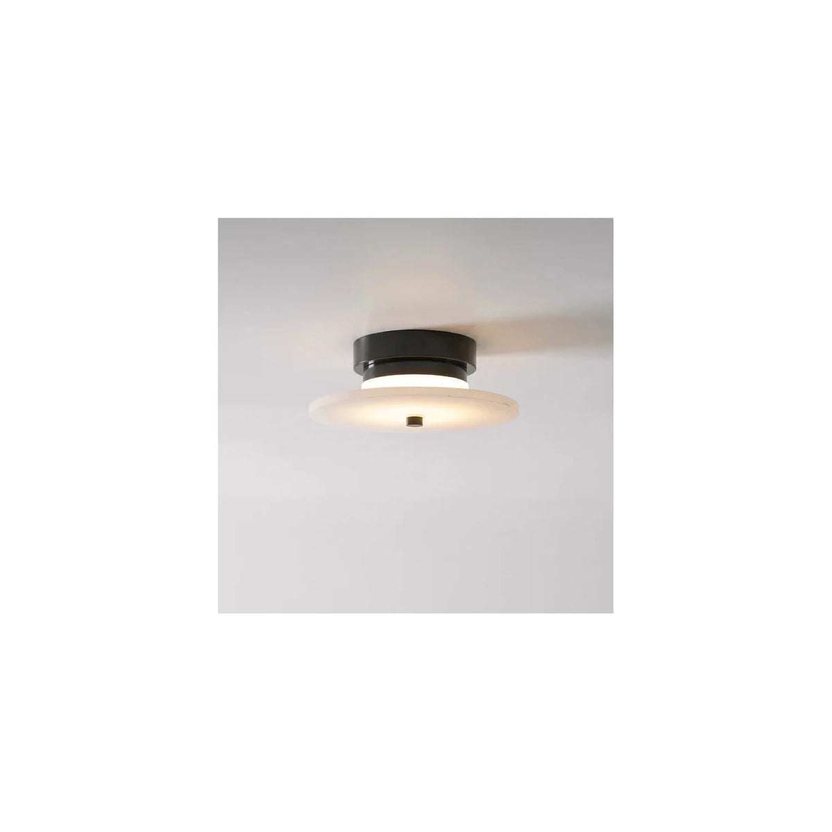 AuraStone Alabaster Flush Mount Light by AUVIELIGHT
