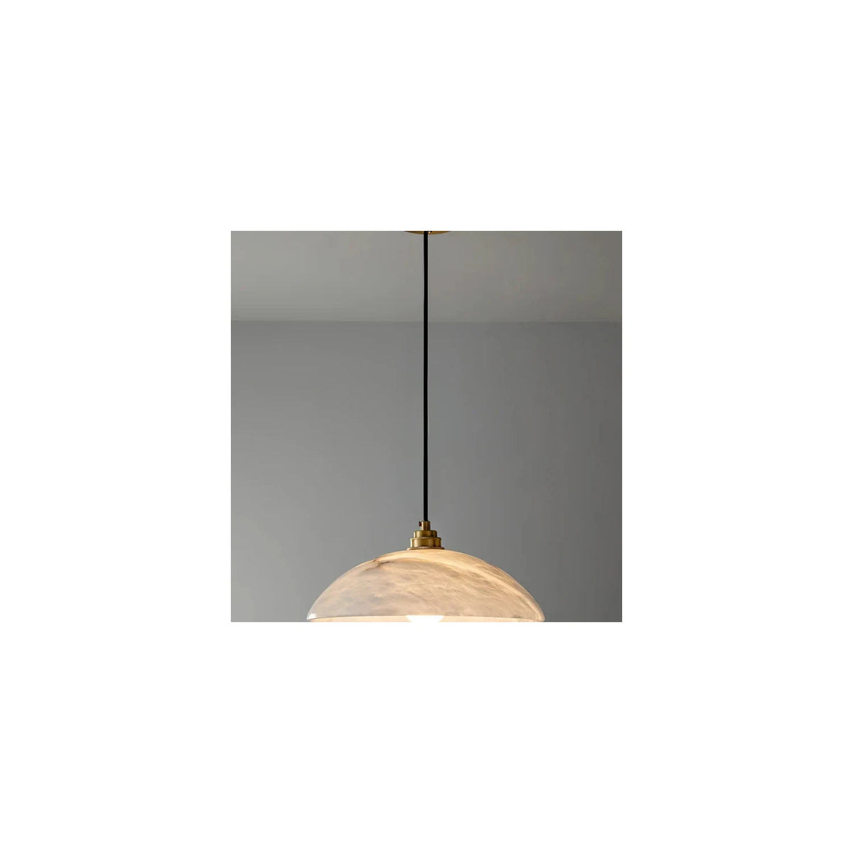 AuraStone Alabaster Island Pendant Light by AUVIELIGHT
