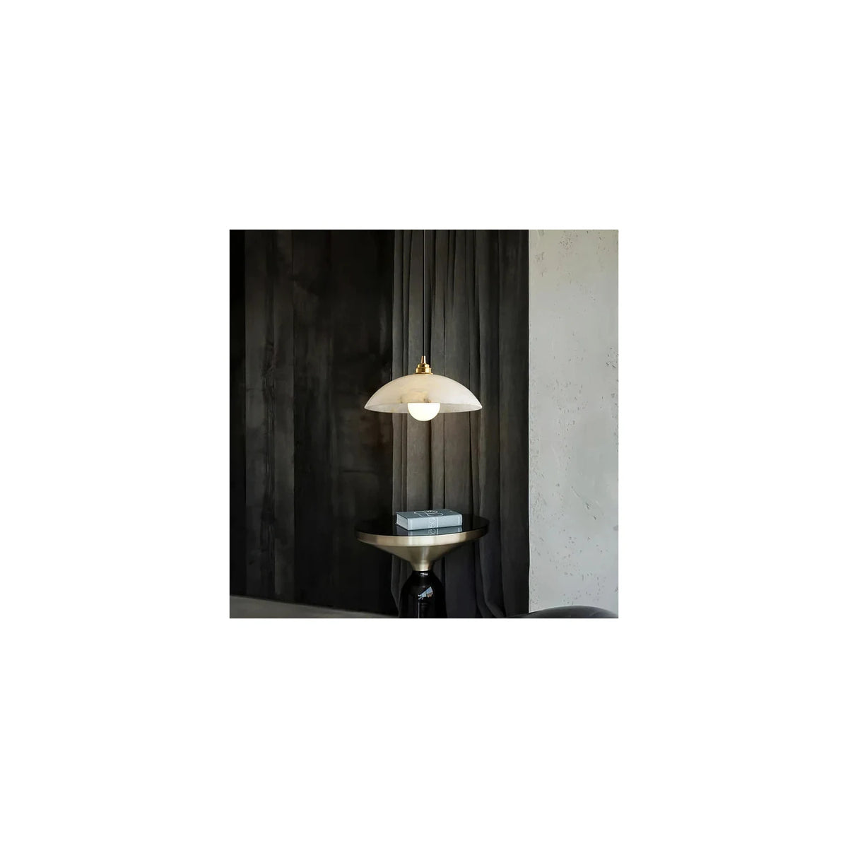 AuraStone Alabaster Island Pendant Light by AUVIELIGHT