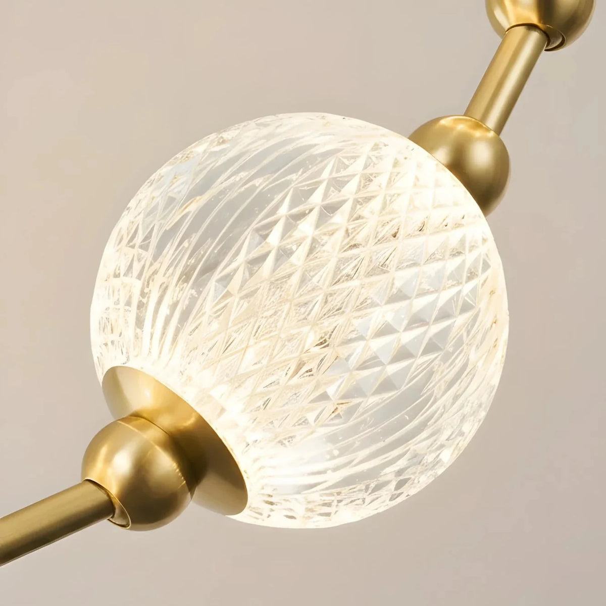 Beaded Strand Chandelier for Dining Room light fixture by AUVIELIGHT