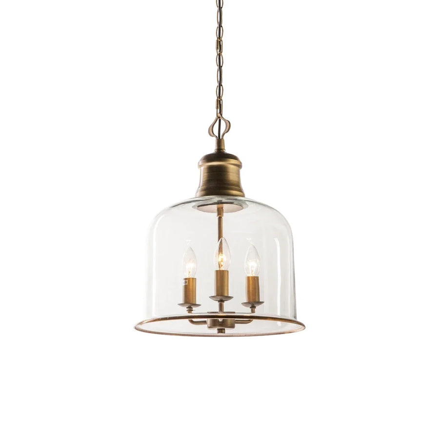 Bell Pendant Light in glass for Kitchen Island by AUVIELIGHT