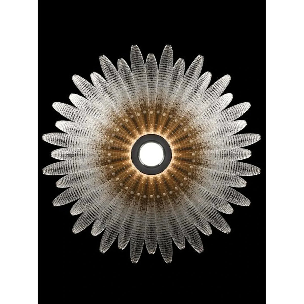 Blooming Lotus Chandelier in glass for Dining Room by AUVIELIGHT