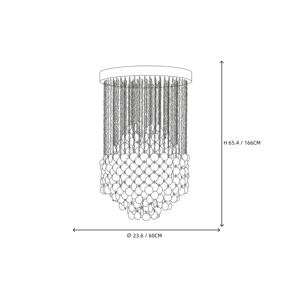 Capiz Shell Flush Mount for Low Ceilings light fixture by AUVIELIGHT