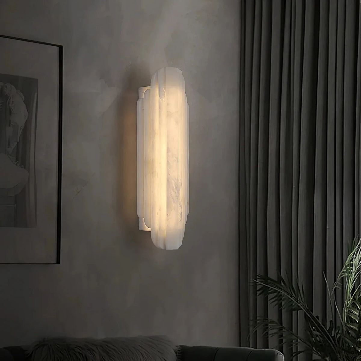 Cascade Fluted Vanity Wall Sconce light fixture by AUVIELIGHT