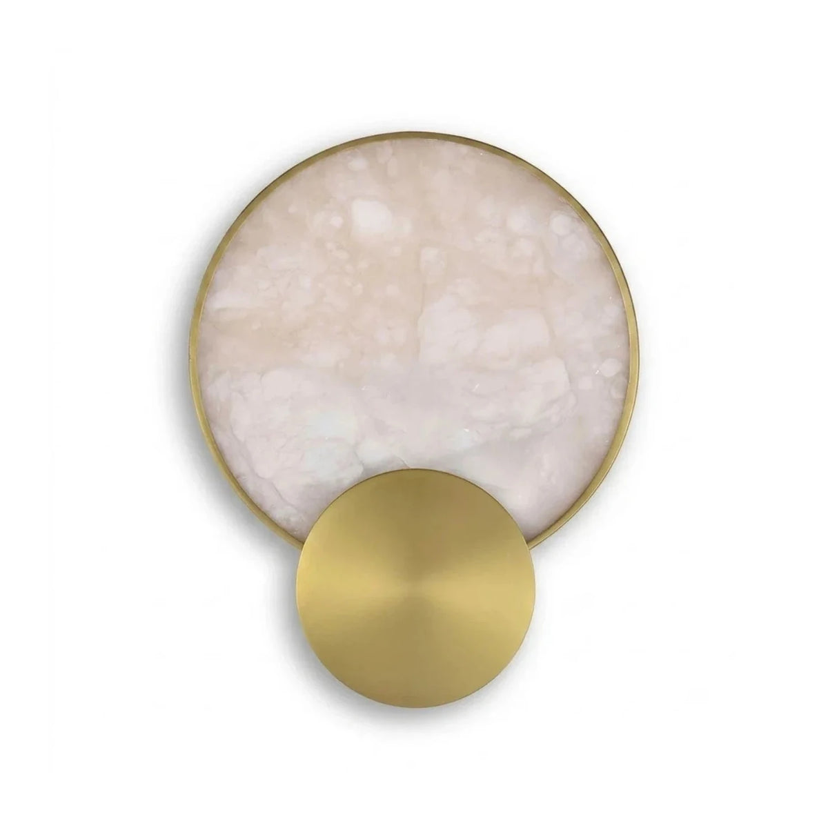 Cloud Disc Light in stone for Living Room by AUVIELIGHT