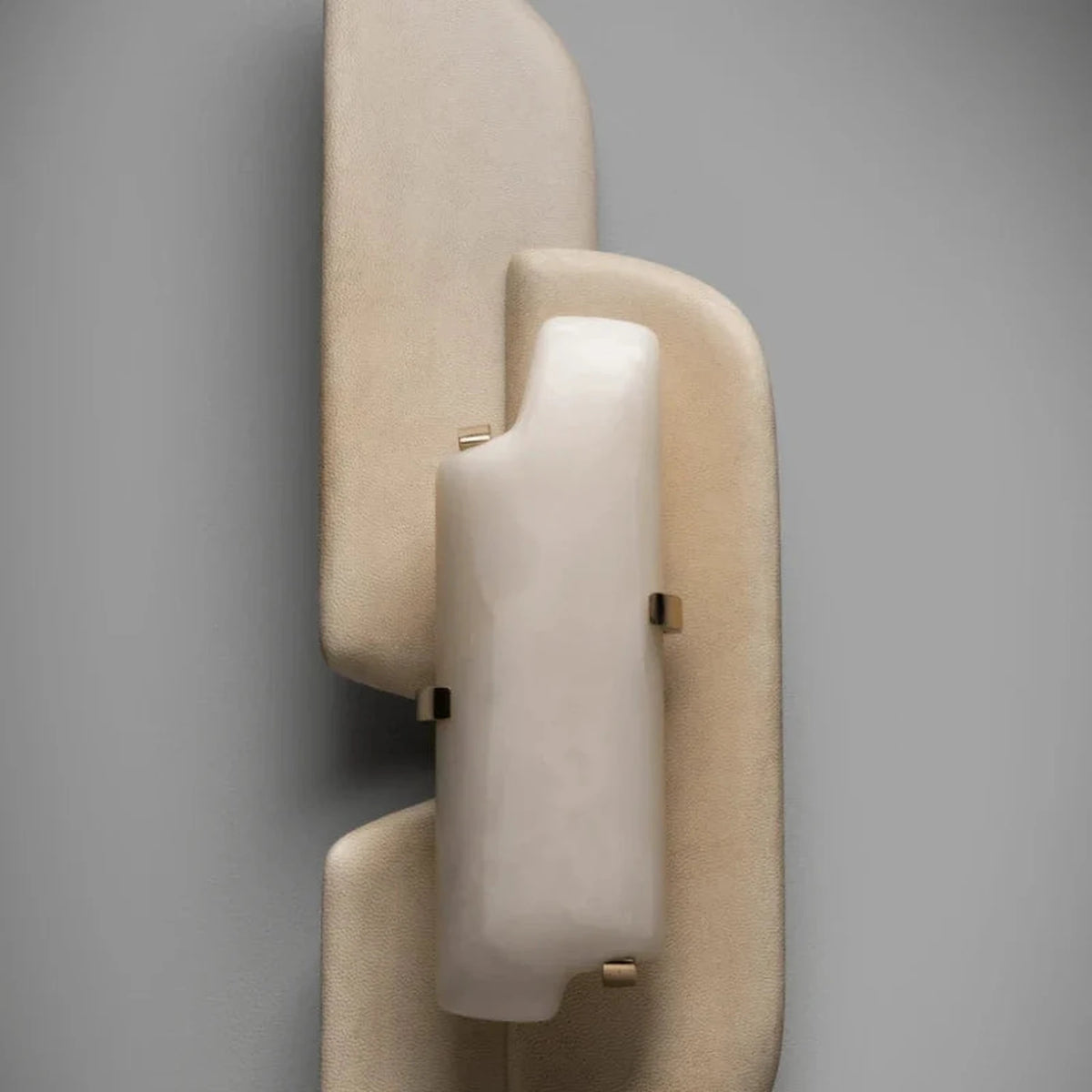 Cloud Layered Wall Sconce in stone for Hallway light fixture by AUVIELIGHT