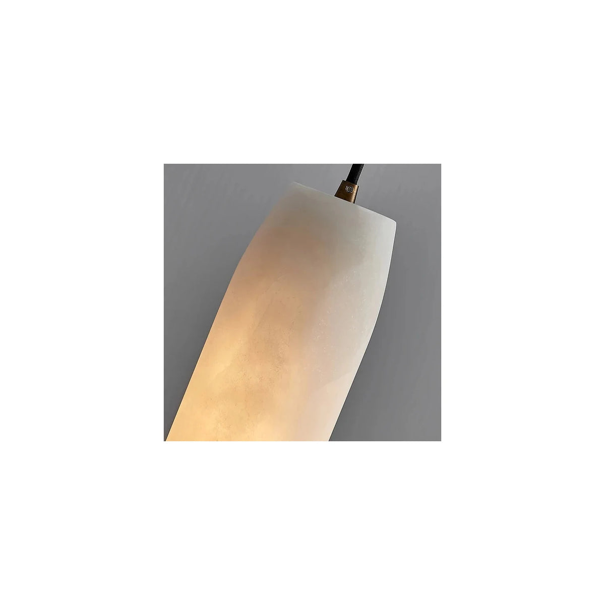 Cocoon Alabaster Mini Pendant Light by AUVIELIGHT
