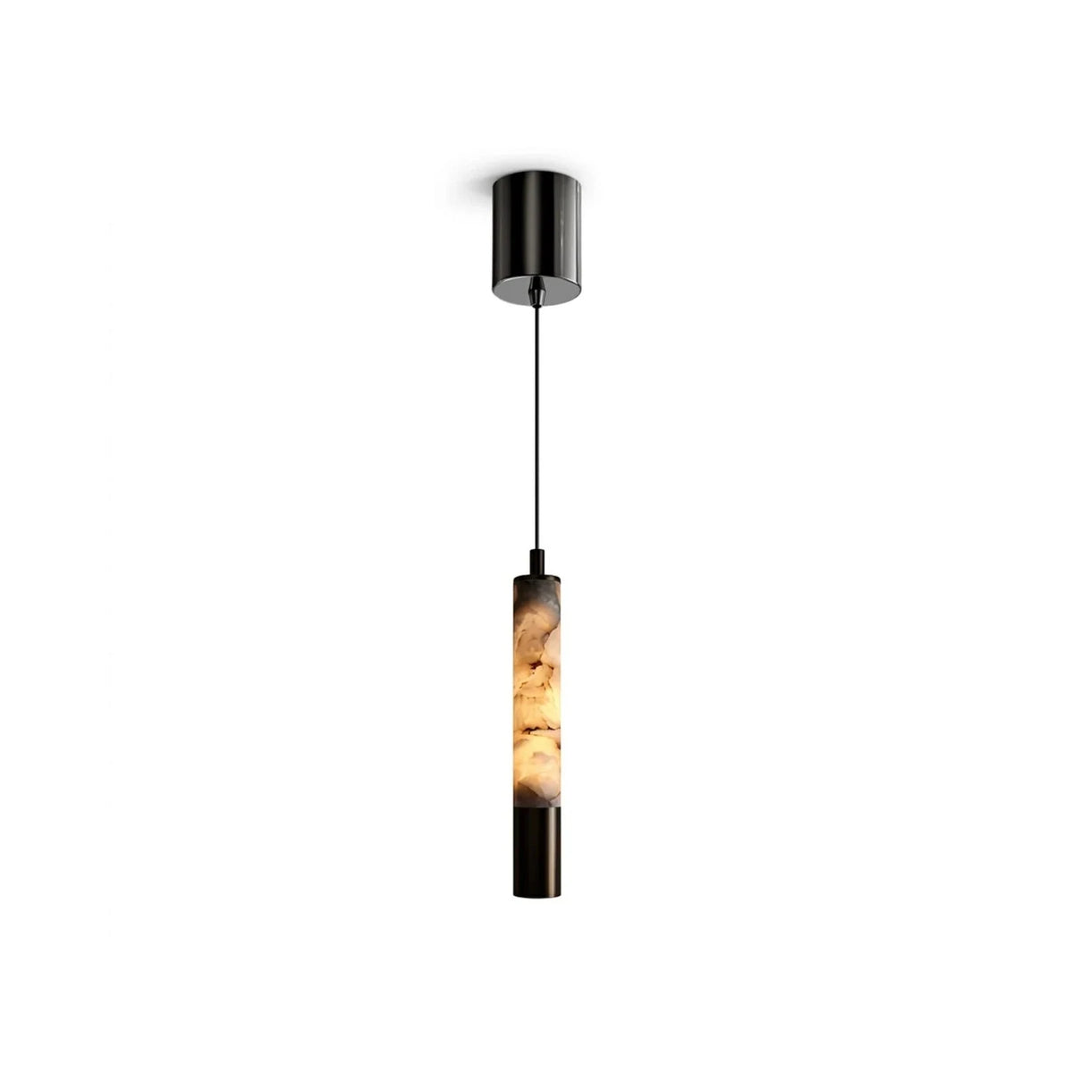 Columnar Alabaster Pendant Light by AUVIELIGHT