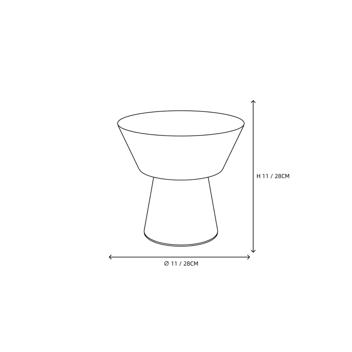 Conical Table Lamp in alabaster for Living Room light fixture by AUVIELIGHT