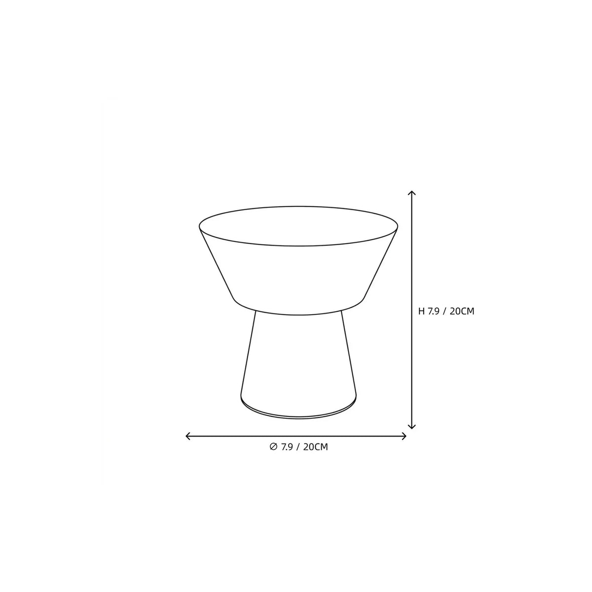 Conical Table Lamp in alabaster for Living Room light fixture by AUVIELIGHT