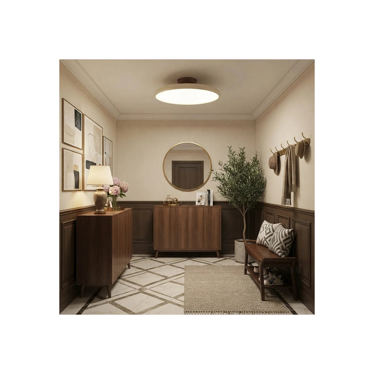 CremaDisc Low Profile LED Ceiling Fixture light fixture by AUVIELIGHT