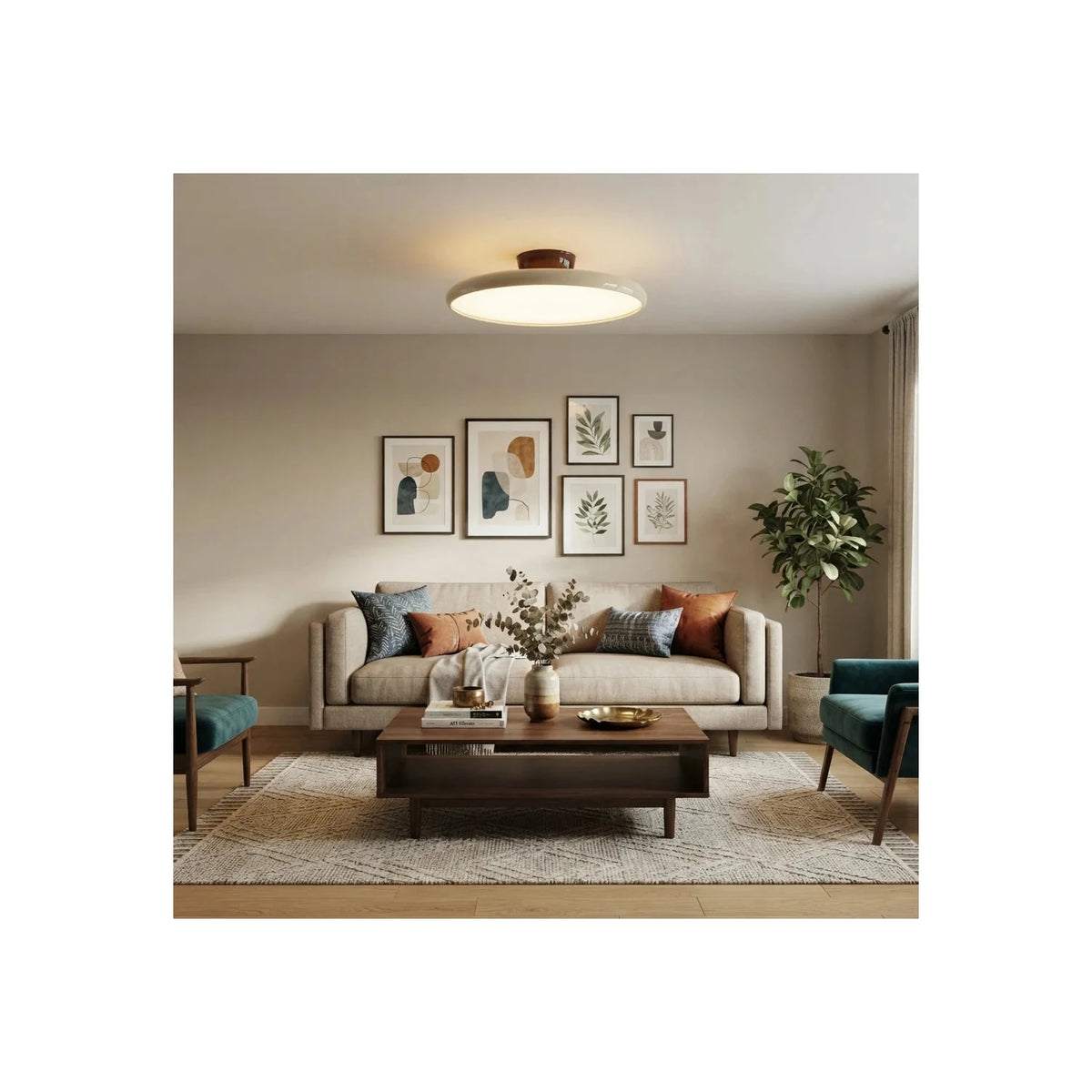 CremaDisc Low Profile LED Ceiling Fixture light fixture by AUVIELIGHT