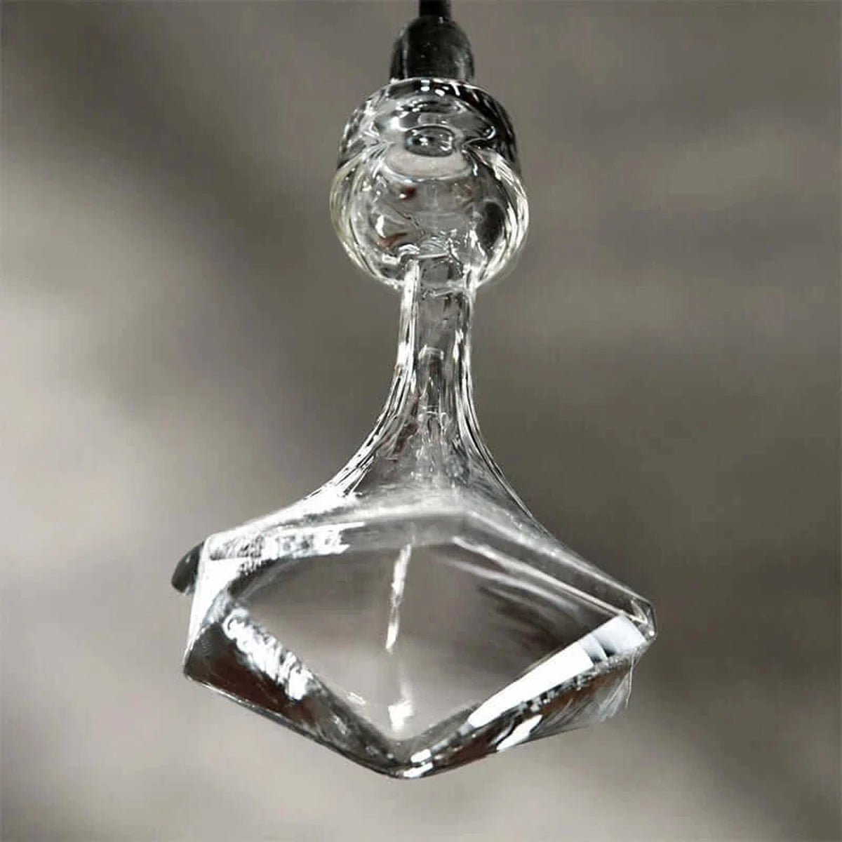 Crystalline Polyhedral Pendant Light in crystal for Dining Room by AUVIELIGHT