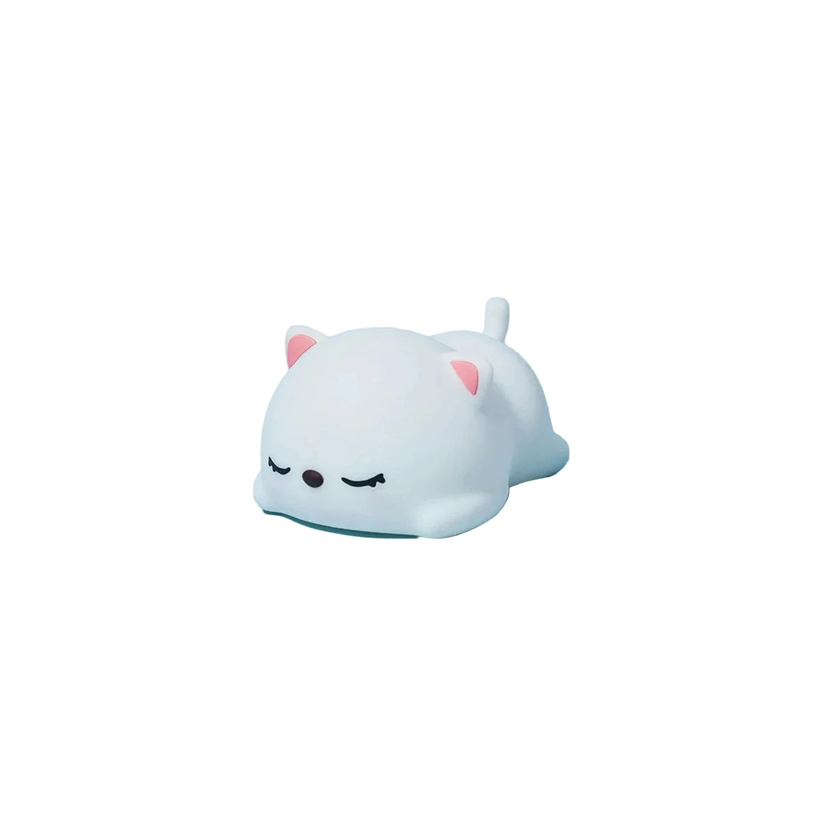Cute Sleeping Cat Silicone LED Night Light by AUVIELIGHT