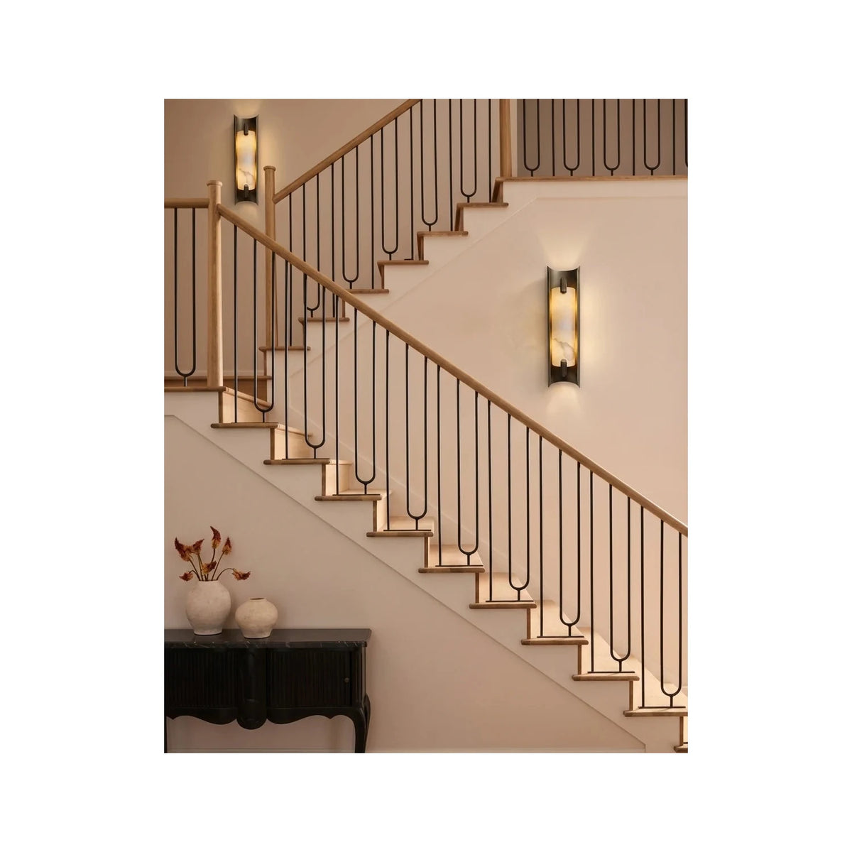 DecoColumn Architectural Stone Wall Light by AUVIELIGHT