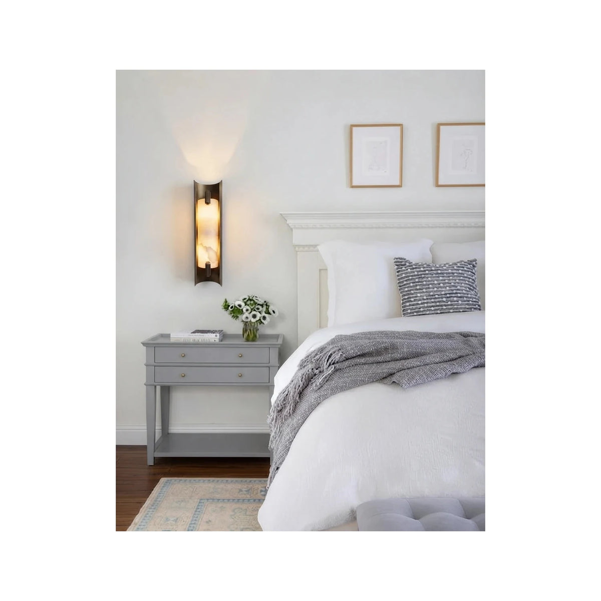 DecoColumn Architectural Stone Wall Light by AUVIELIGHT