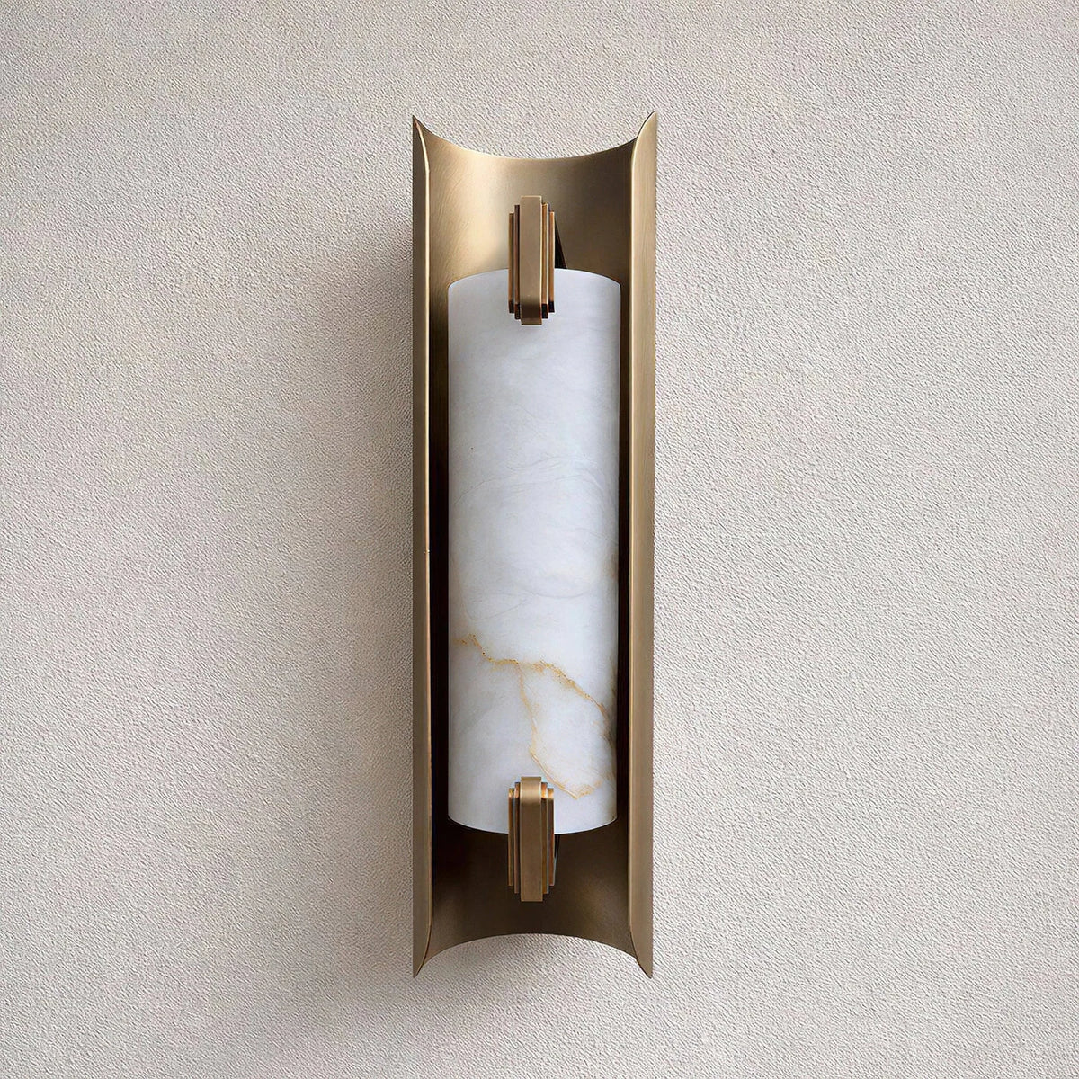 DecoColumn Architectural Stone Wall Light by AUVIELIGHT