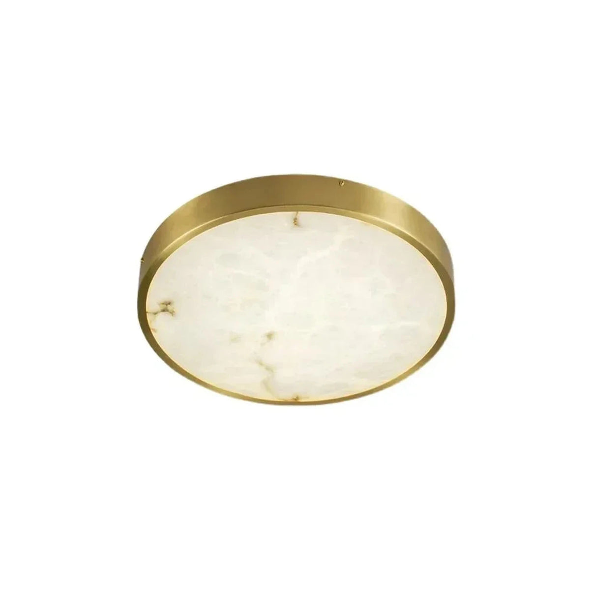 Disc Ceiling Light in alabaster for Living Room by AUVIELIGHT