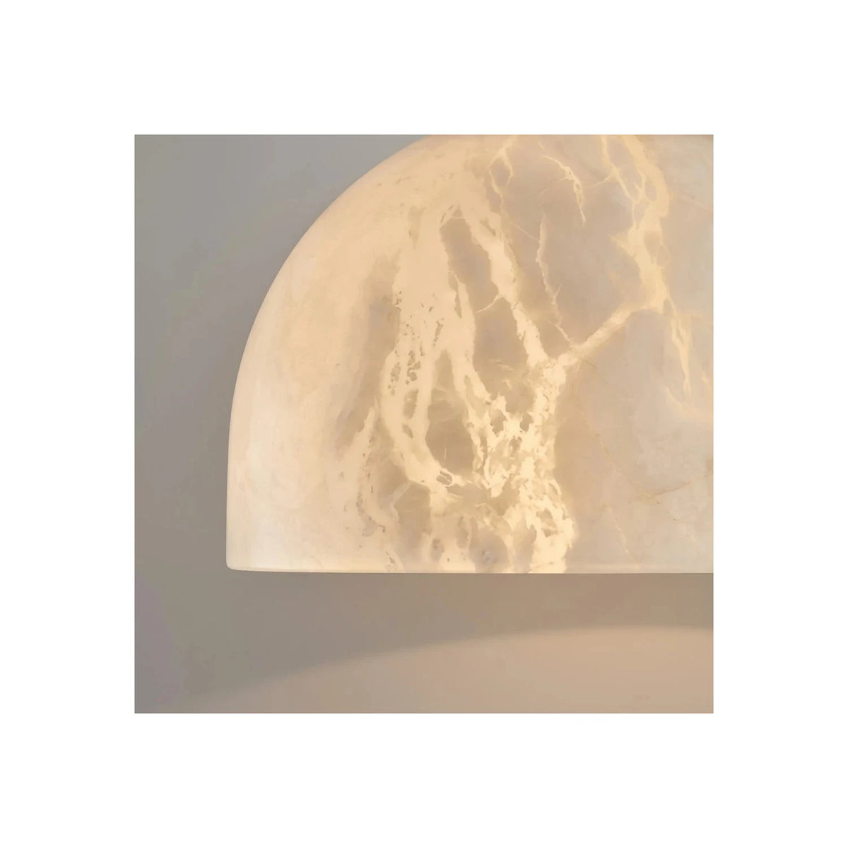 Dome Alabaster Pendant Light by AUVIELIGHT