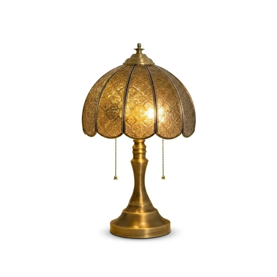 Embossed Cross Table Lamp for Living Room light fixture by AUVIELIGHT