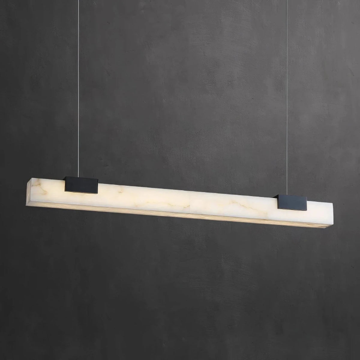 Equinox Dining Room Stone Chandelier light fixture by AUVIELIGHT