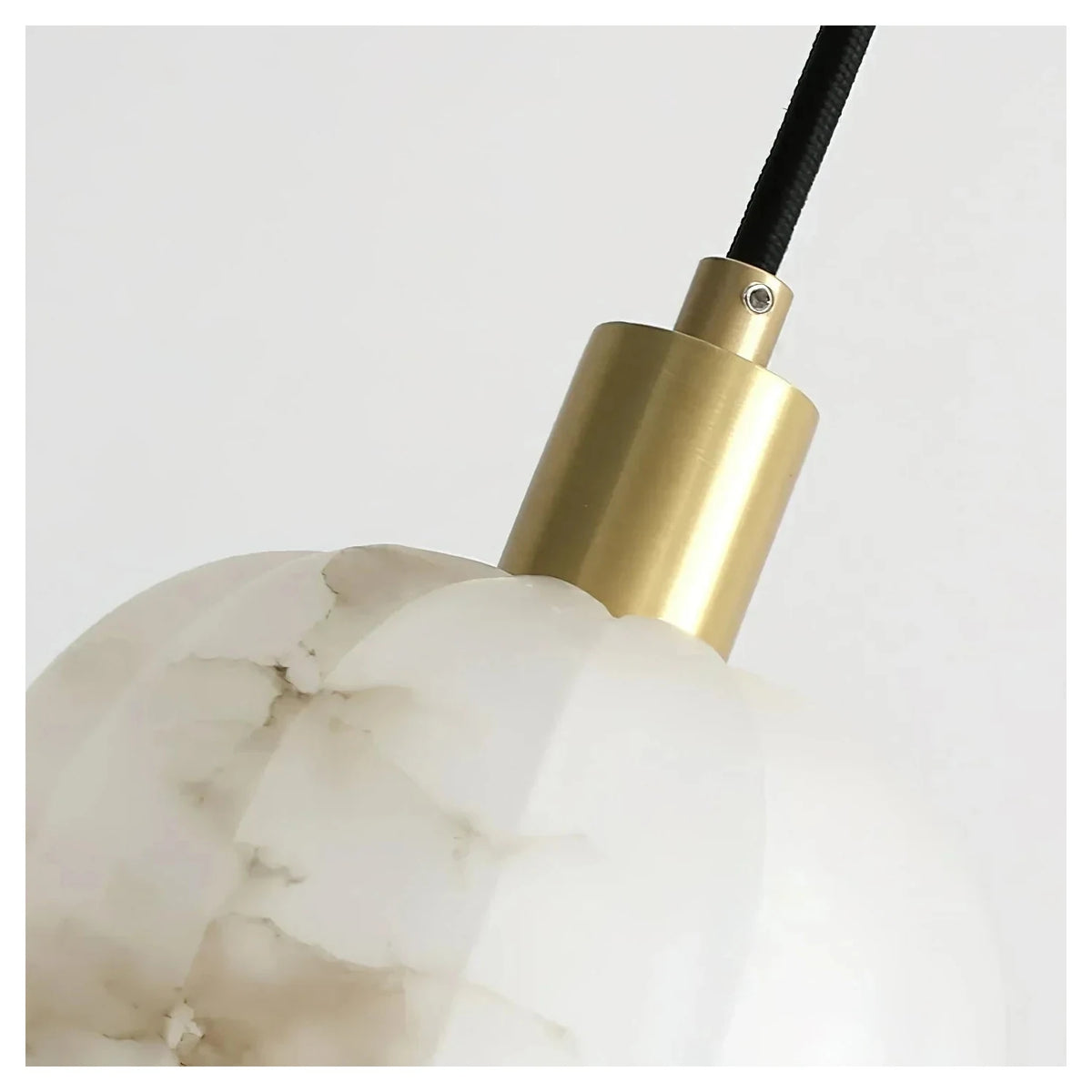 Flora Alabaster Mini Pendant Light by AUVIELIGHT