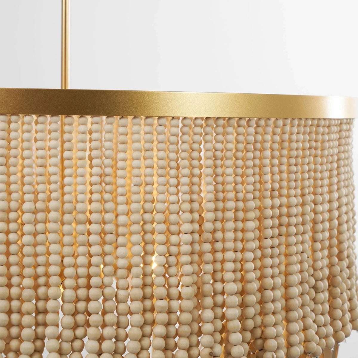 Fringe Beaded Chandelier for Dining Room light fixture by AUVIELIGHT