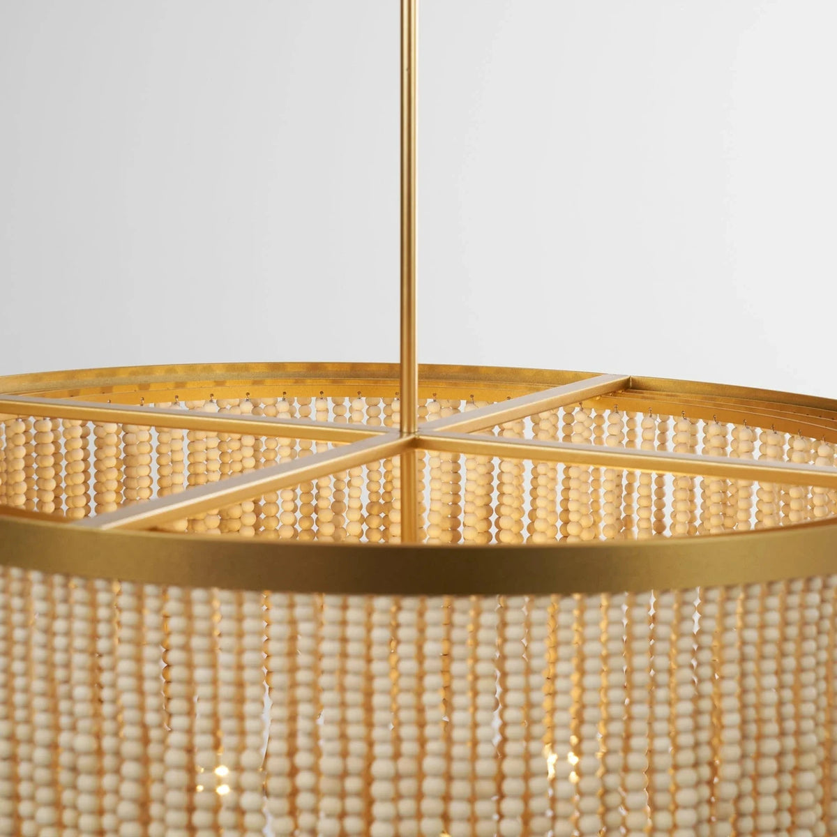 Fringe Beaded Chandelier for Dining Room light fixture by AUVIELIGHT