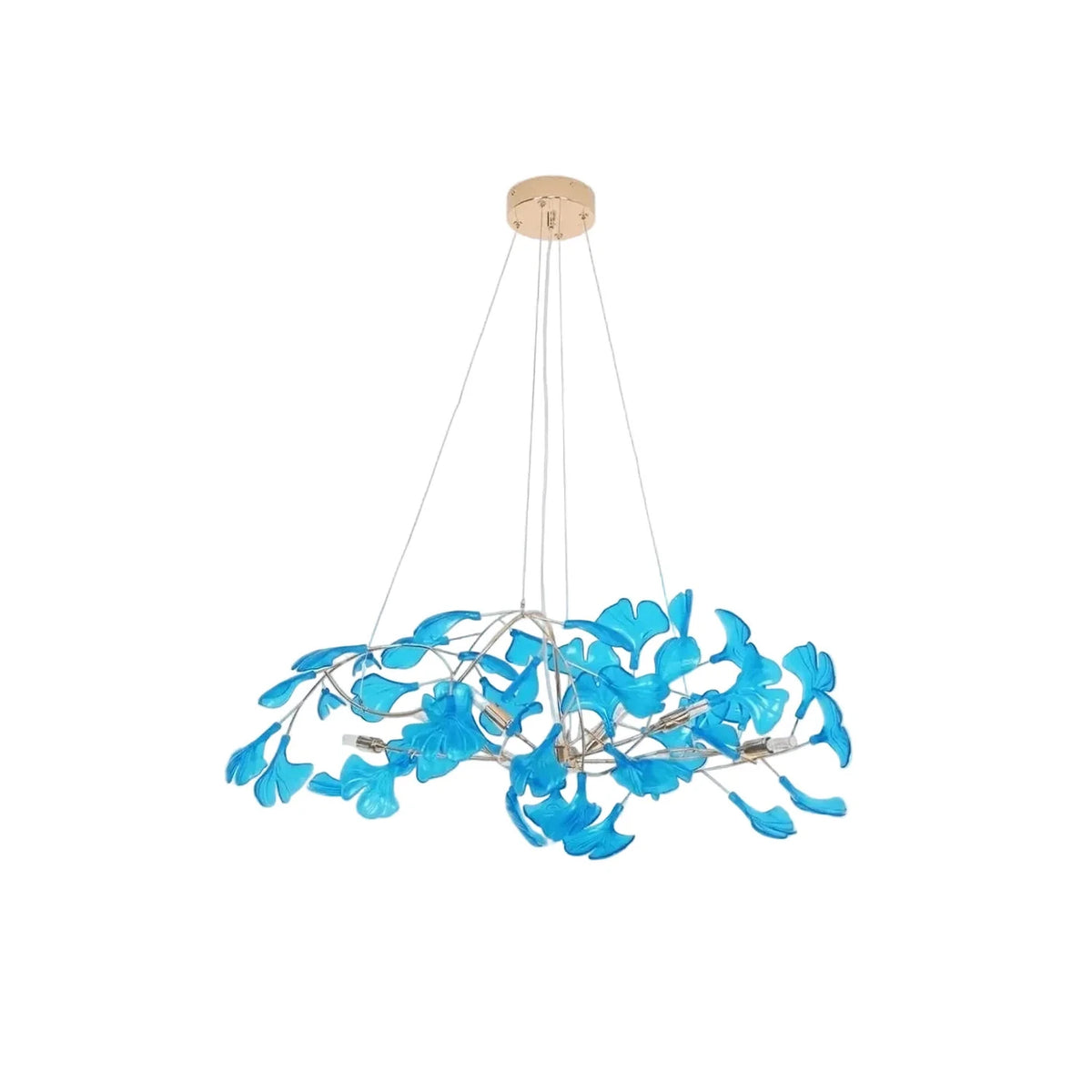 Ginkgo Leaf Chandelier for Dining Room by AUVIELIGHT