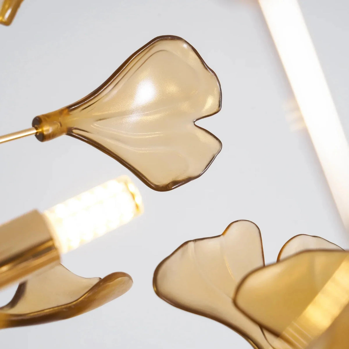 Ginkgo Leaf Chandelier for Dining Room by AUVIELIGHT