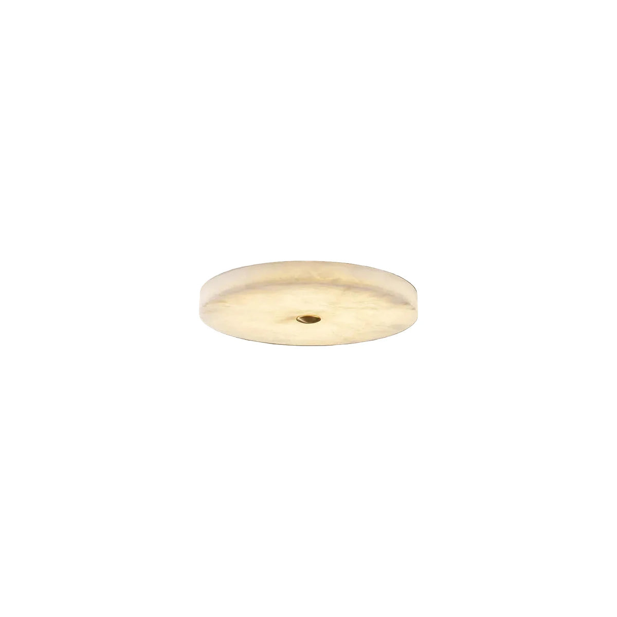 Halo Alabaster Flush Mount Light by AUVIELIGHT