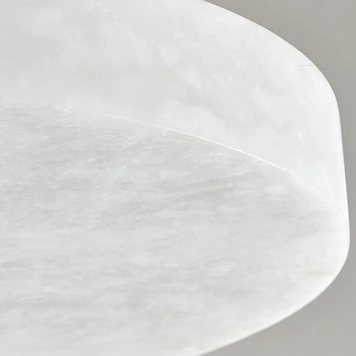 Halo Alabaster Flush Mount Light by AUVIELIGHT