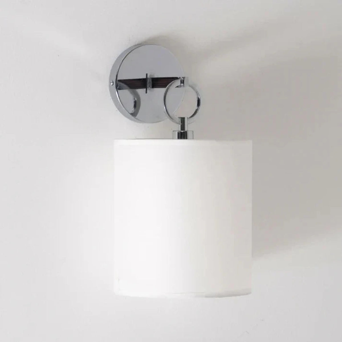 Hoop Wall Sconce in linen for Hallway light fixture by AUVIELIGHT