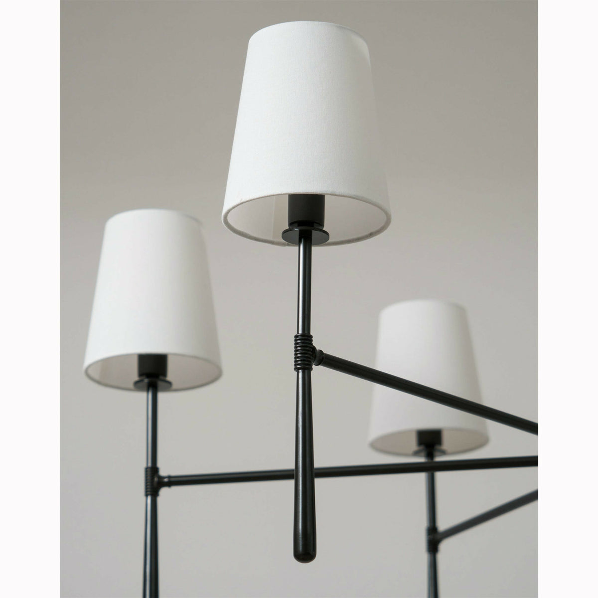 Linear Spoke Chandelier for Dining Room light fixture by AUVIELIGHT