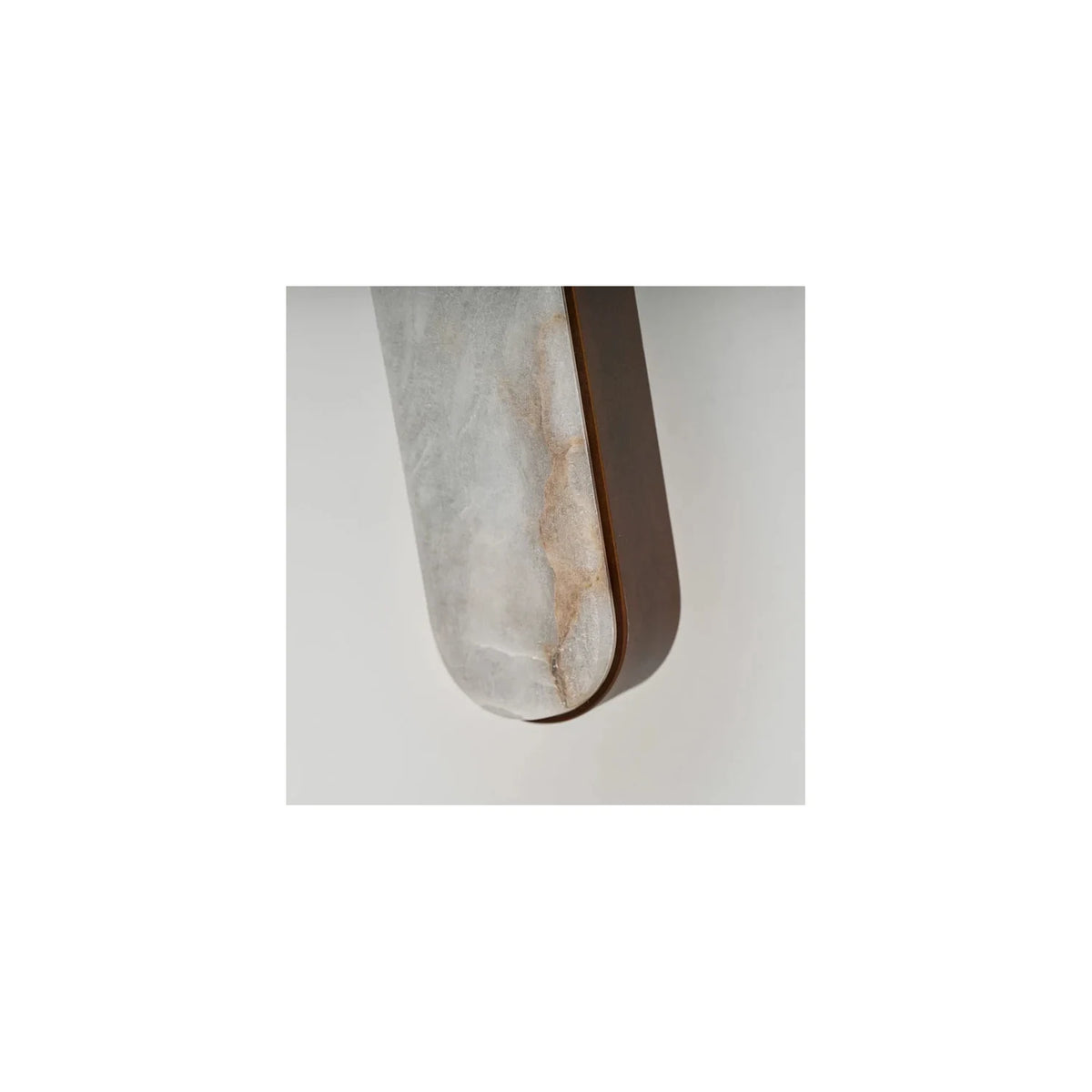LuxeLoop Bronze Capsule Wall Light by AUVIELIGHT