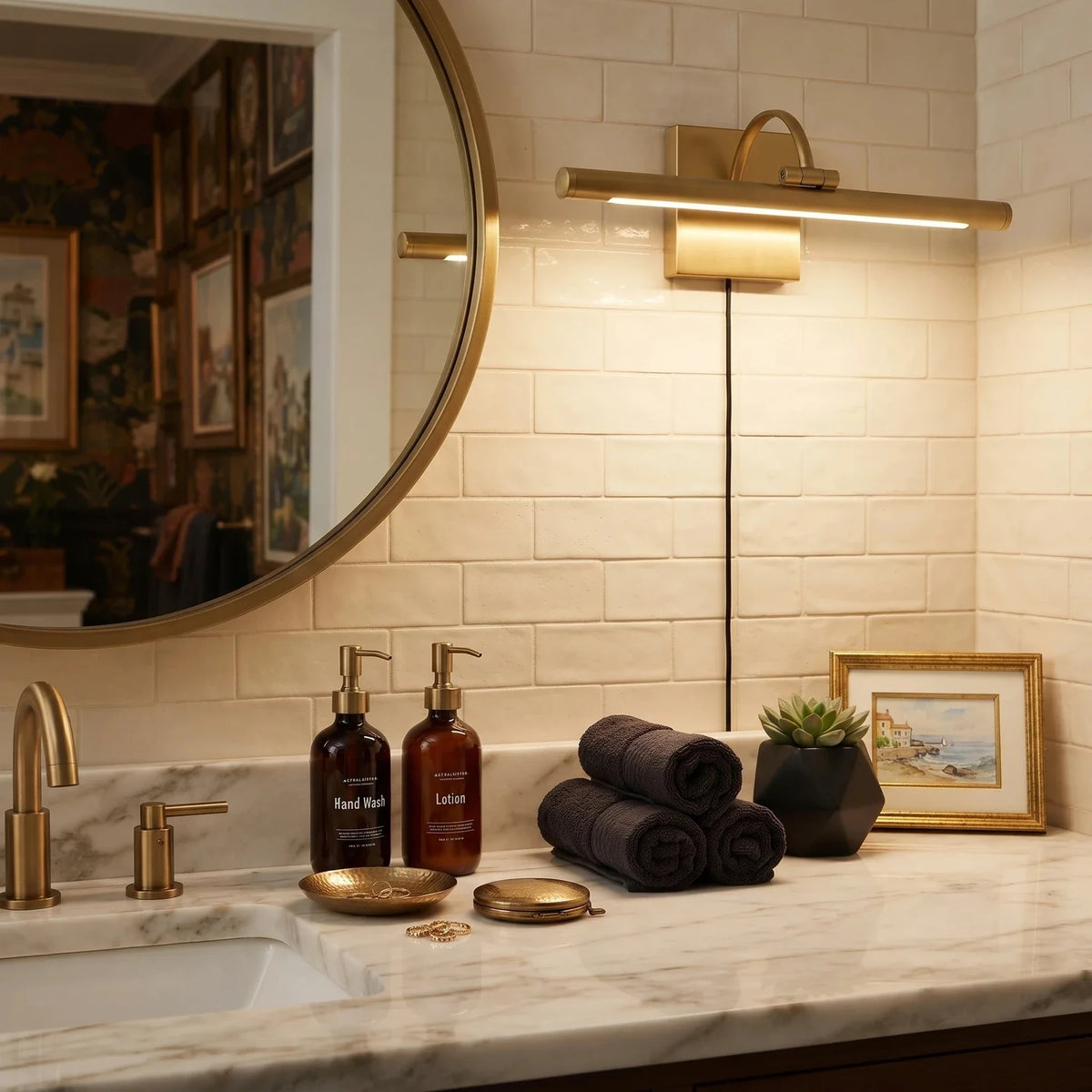 Luxury Light in brass for Living Room by AUVIELIGHT