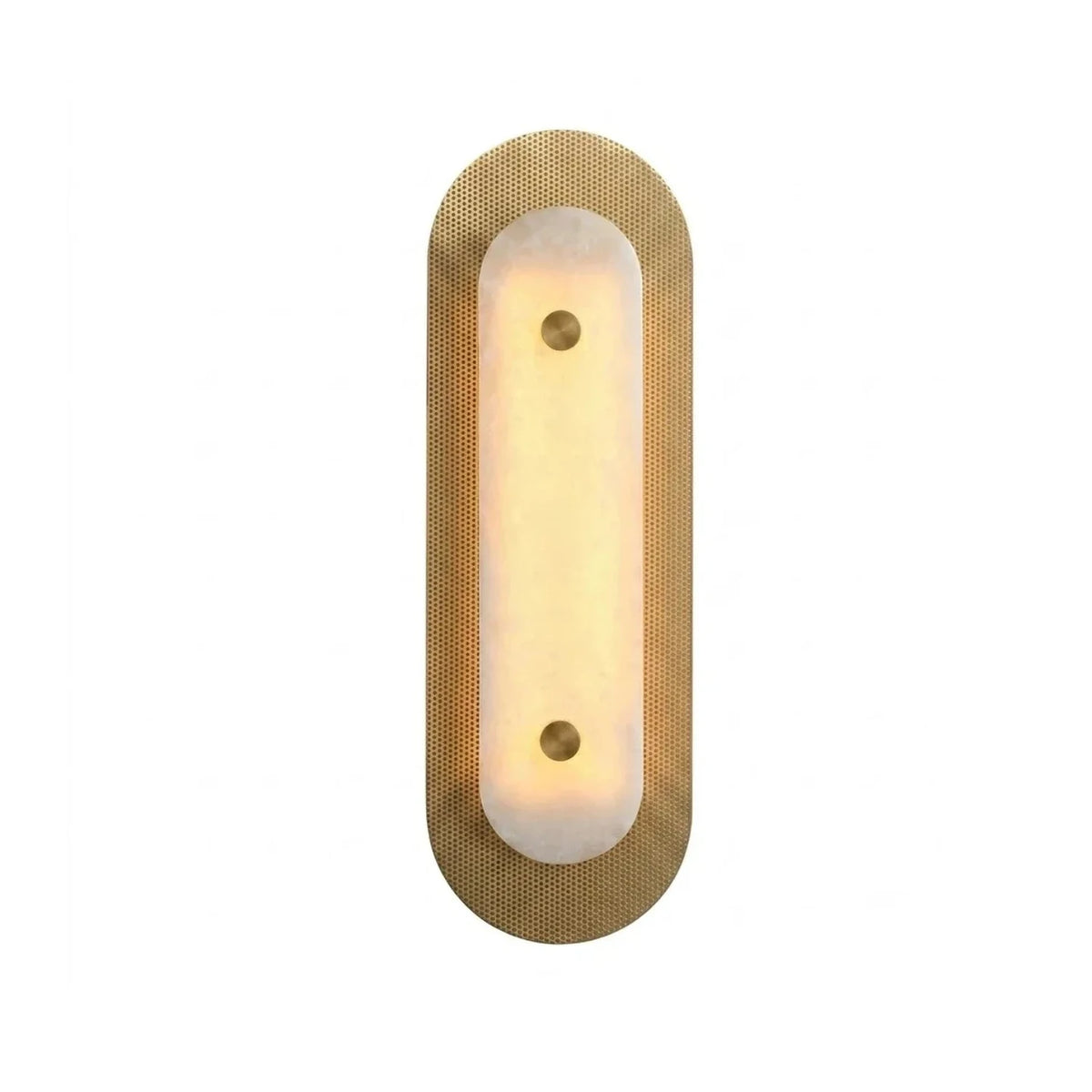 Mesh Wall Light in alabaster for Hallway by AUVIELIGHT