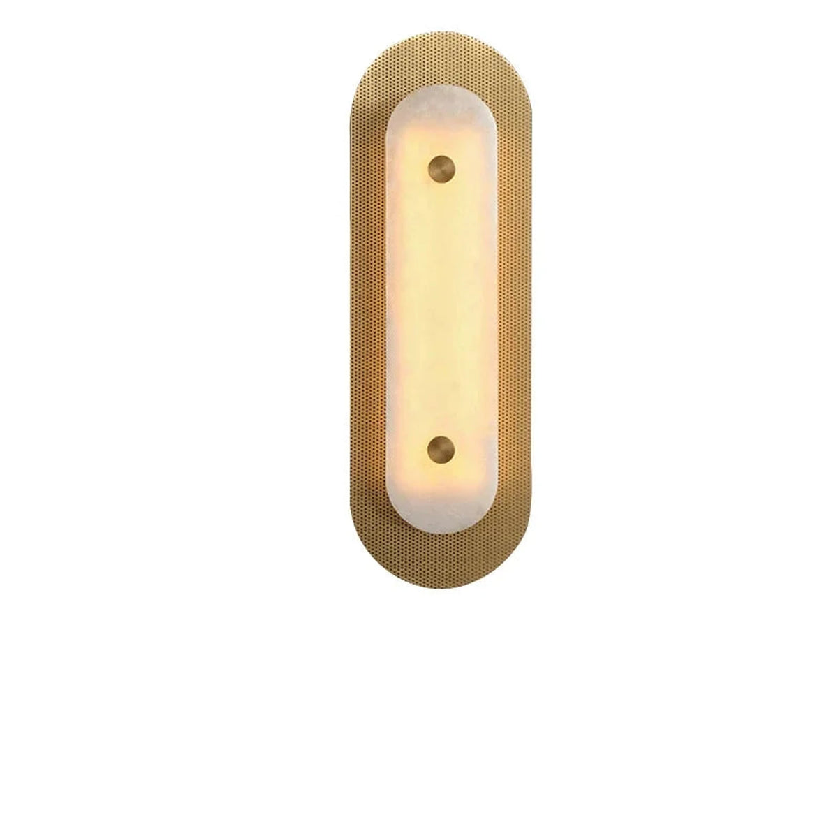 Mesh Wall Light in alabaster for Hallway by AUVIELIGHT