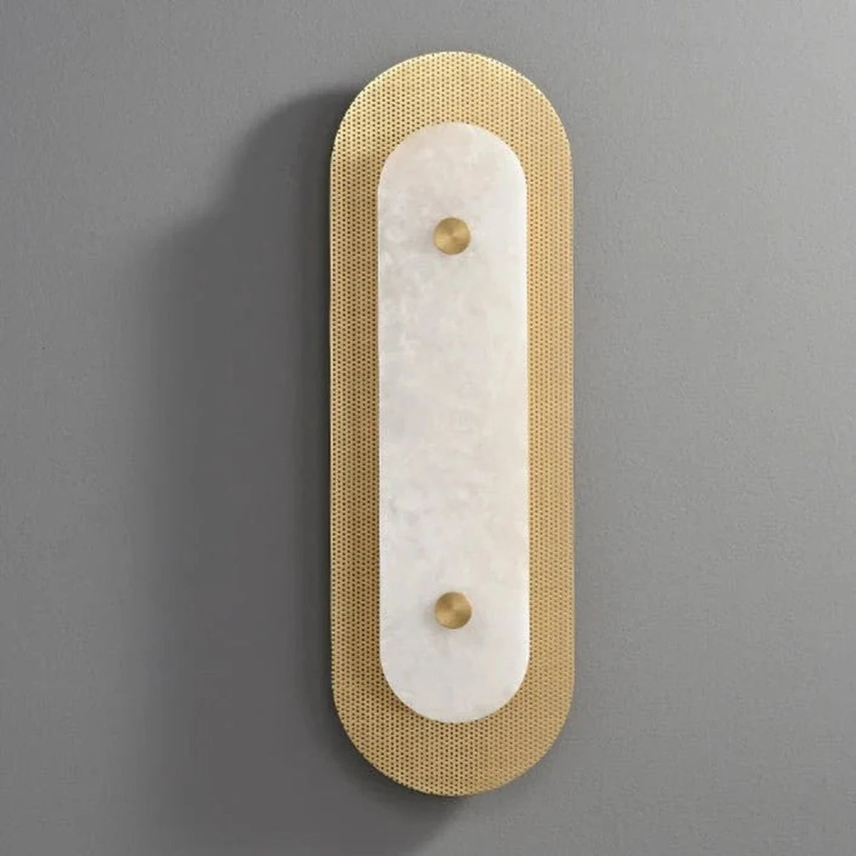 Mesh Wall Light in alabaster for Hallway by AUVIELIGHT