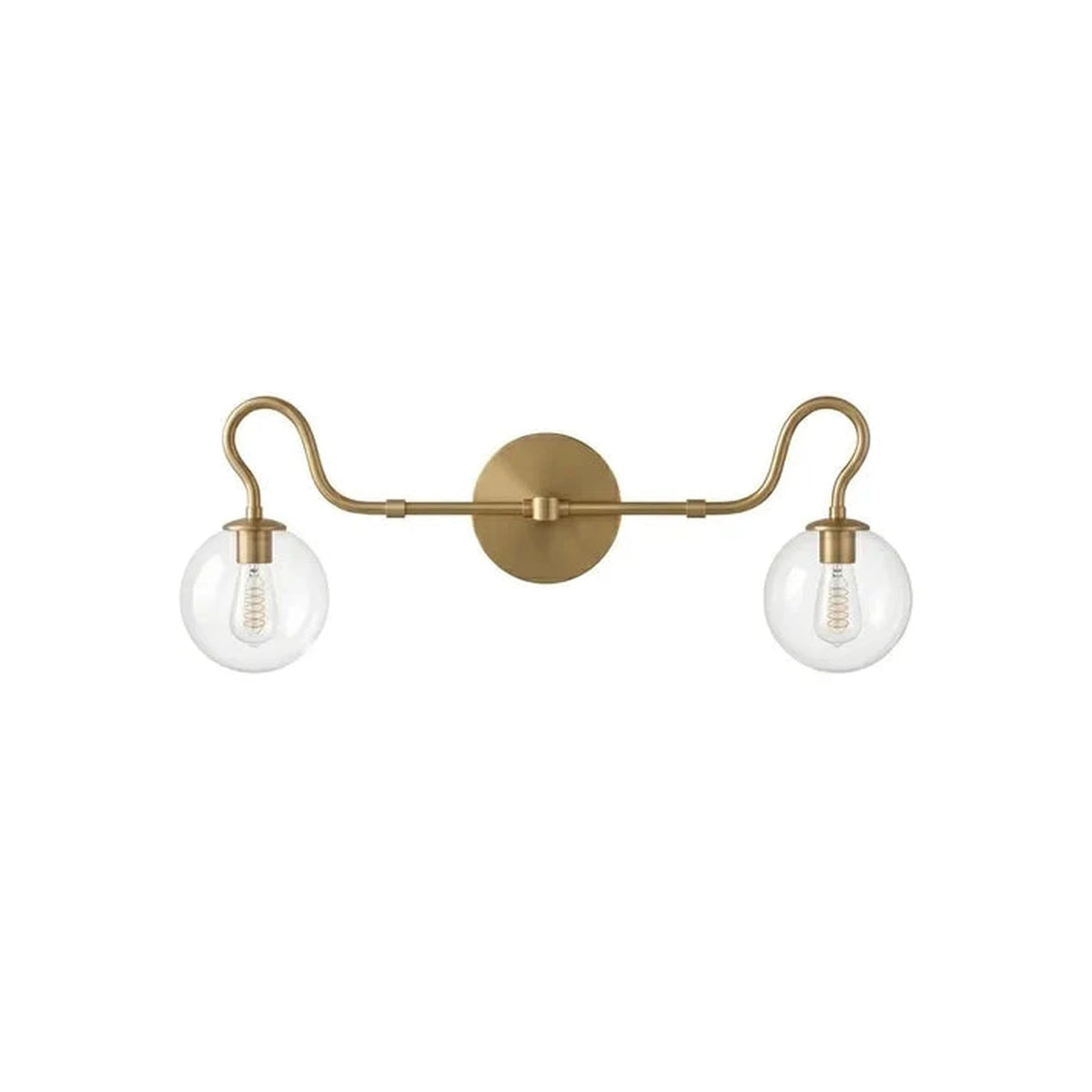 Mid-Century Globe Wall Sconce in glass for Hallway by AUVIELIGHT
