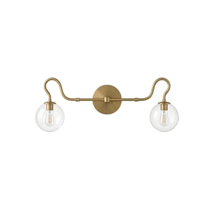 Mid-Century Globe Wall Sconce in glass for Hallway by AUVIELIGHT