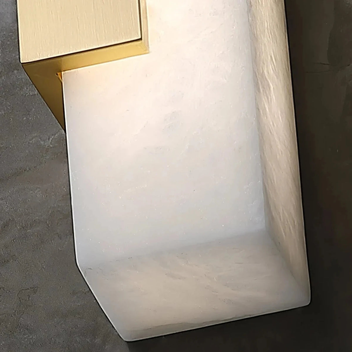Minimalist Pillar Wall Sconce in brass for Hallway light fixture by AUVIELIGHT
