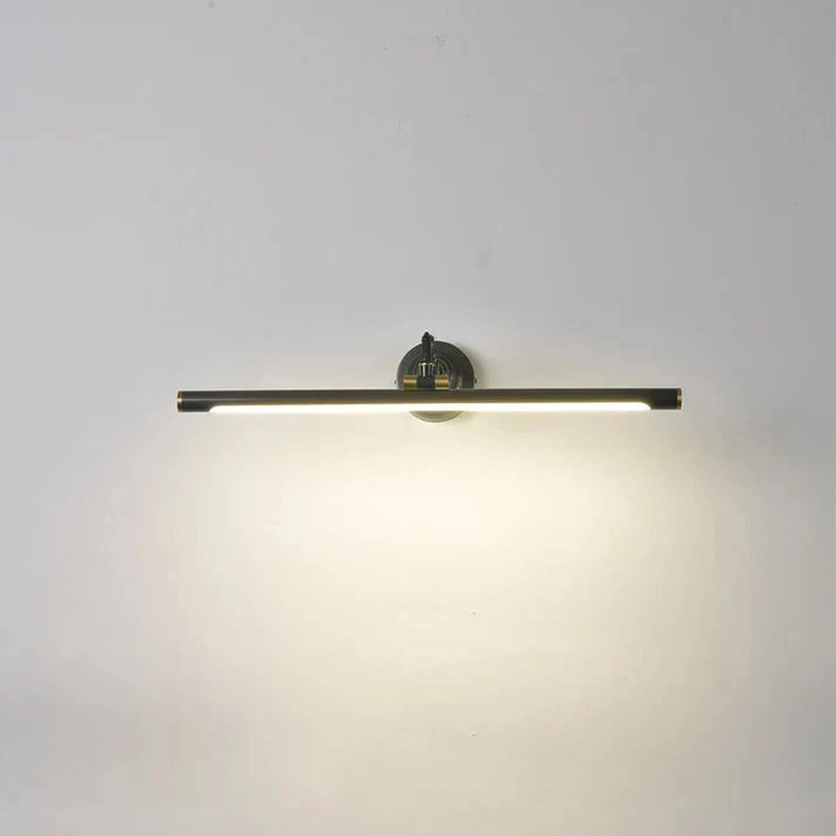 Mirror Linear Vanity Light in brass for Bathroom by AUVIELIGHT