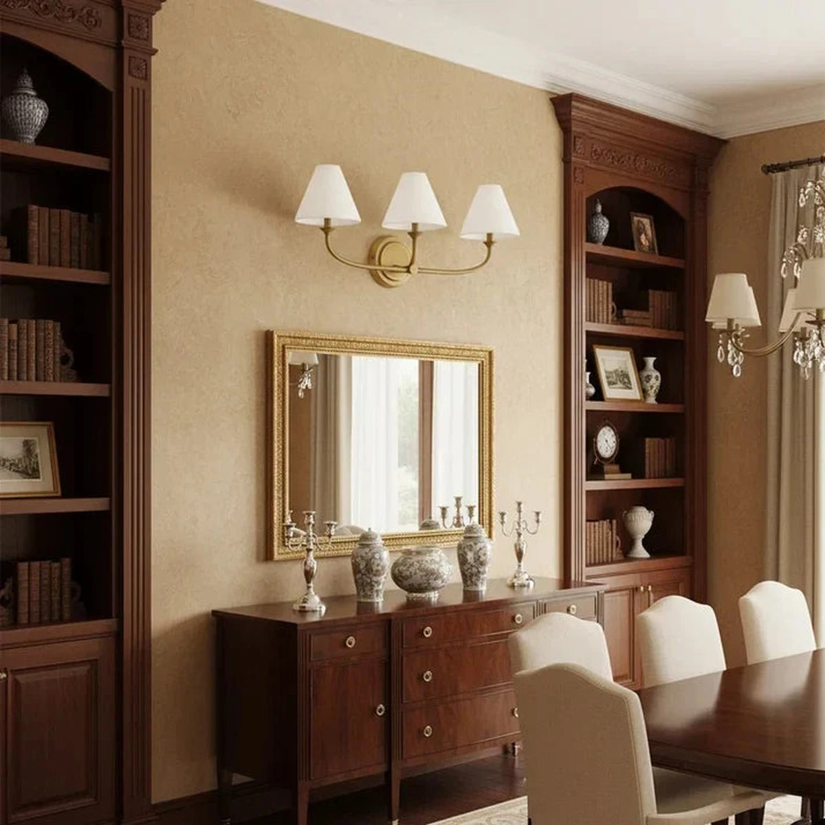 Mirror Tapered Wall Light for Hallway by AUVIELIGHT