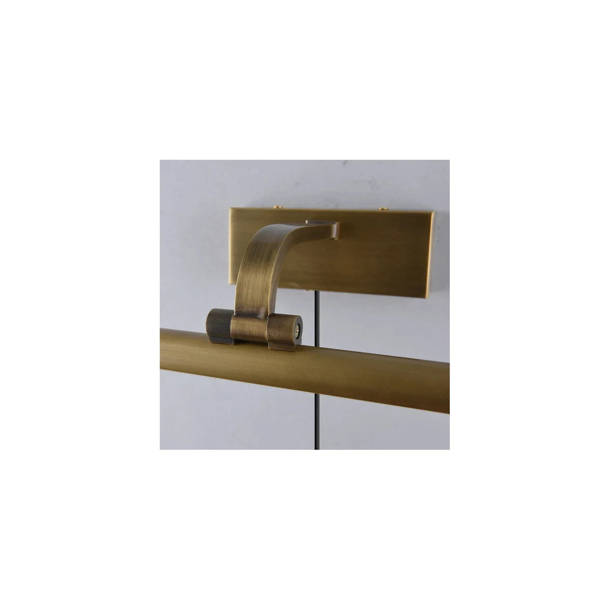 Modern Antique Brass Plug-In LED Picture Light by AUVIELIGHT