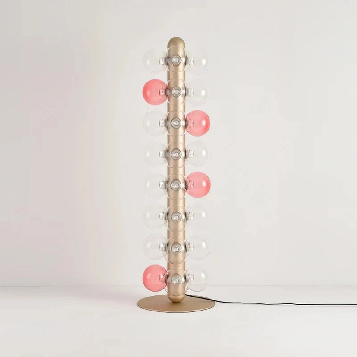 Modern Globe Column Floor Lamp for Living Room light fixture by AUVIELIGHT