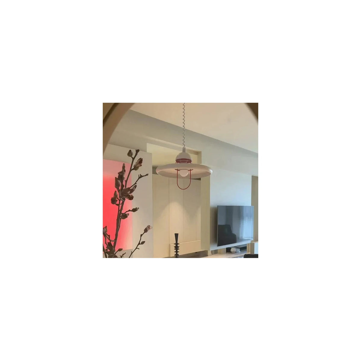 Modern Minimalist UFO Retractable Pendant Light by AUVIELIGHT