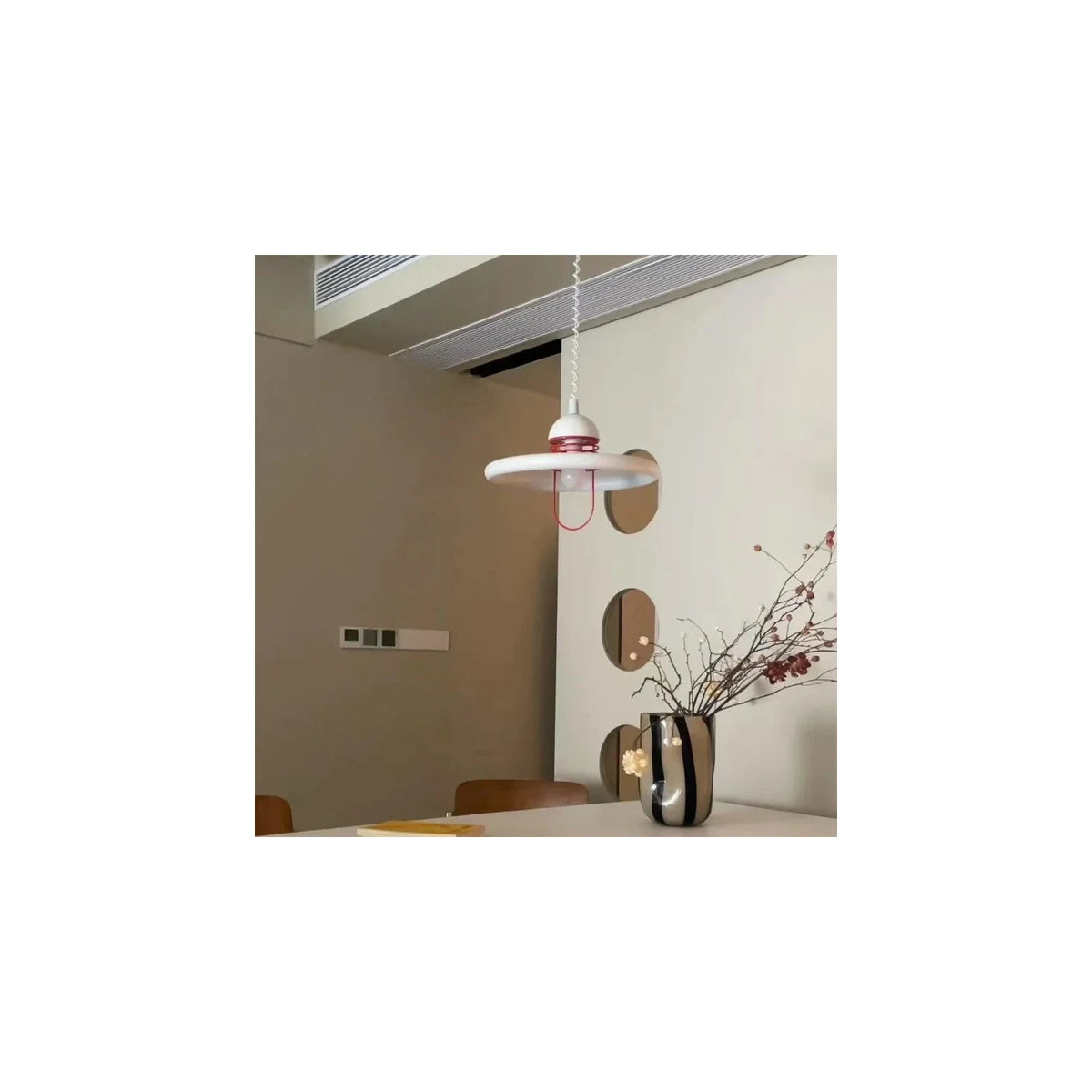 Modern Minimalist UFO Retractable Pendant Light by AUVIELIGHT
